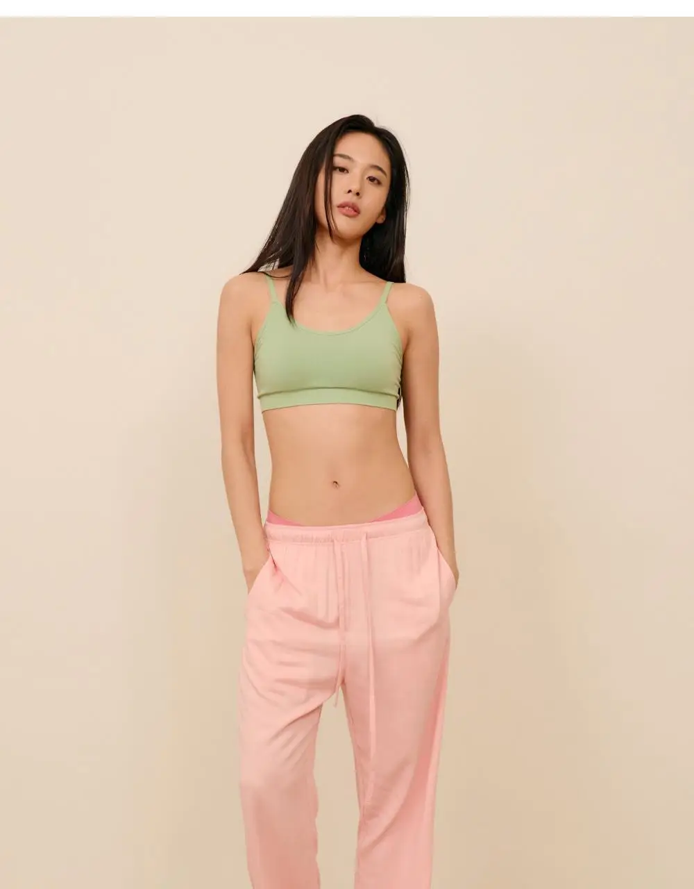 [류혜영 PICK] 마른파이브 쉬어 브라 원핏 홀가먼트 브라렛 & 팬티 세트 (브라렛+삼각팬티/드로즈) 상세페이지 72
